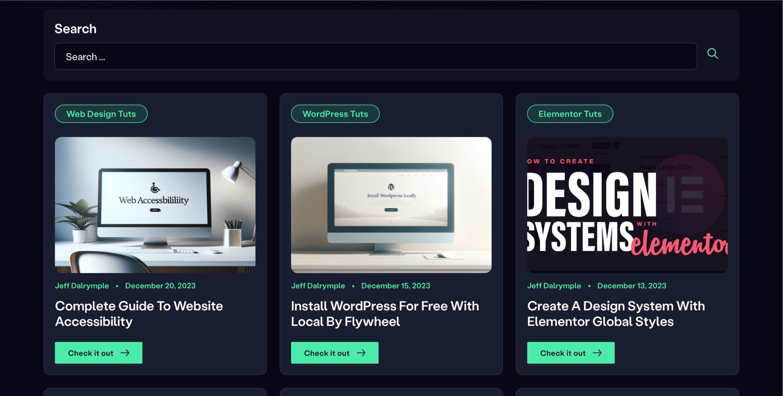 We achieved a consistent layout using our custom design system, created with Bricks Builder and Advanced Themer.