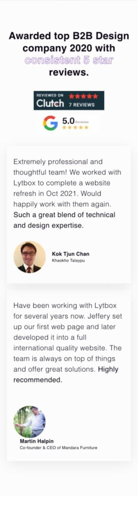 The website was meticulously designed to be responsive on mobile devices.